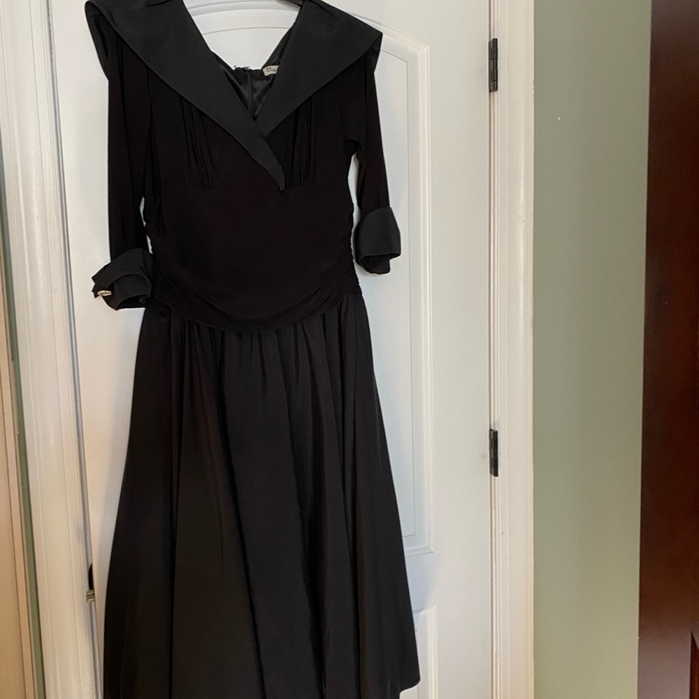 Black cocktail/wedding dress